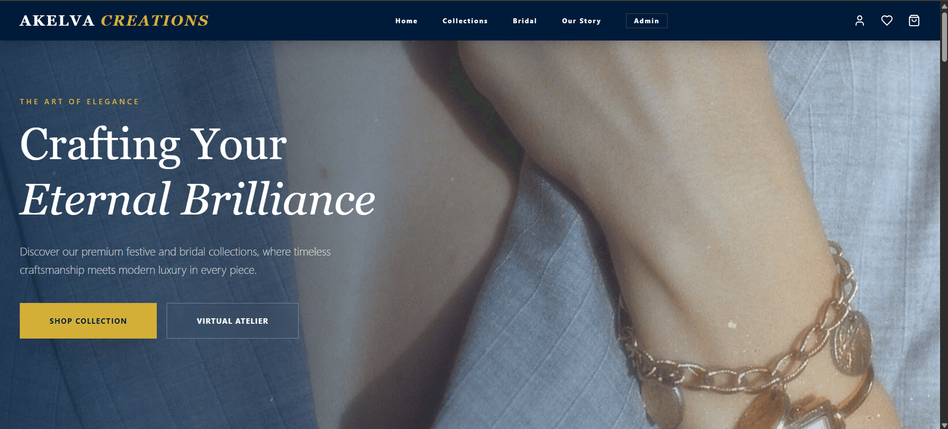AKelva – A Luxury E-commerce Jewellery Store
